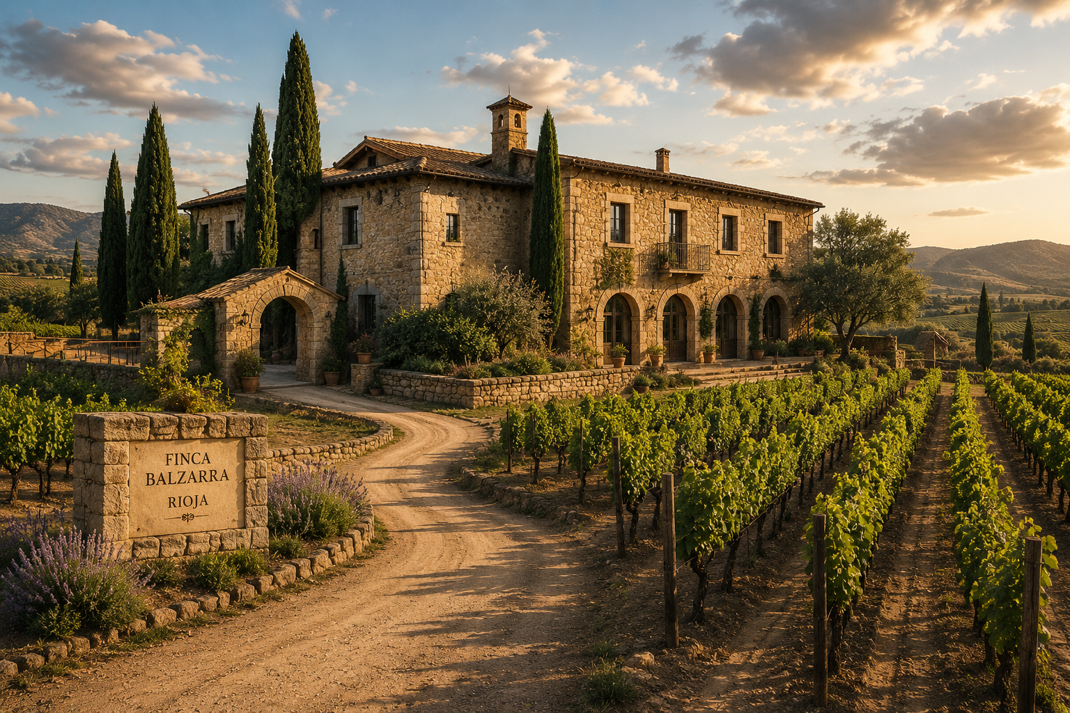 Fictional Finca Balzarra estate